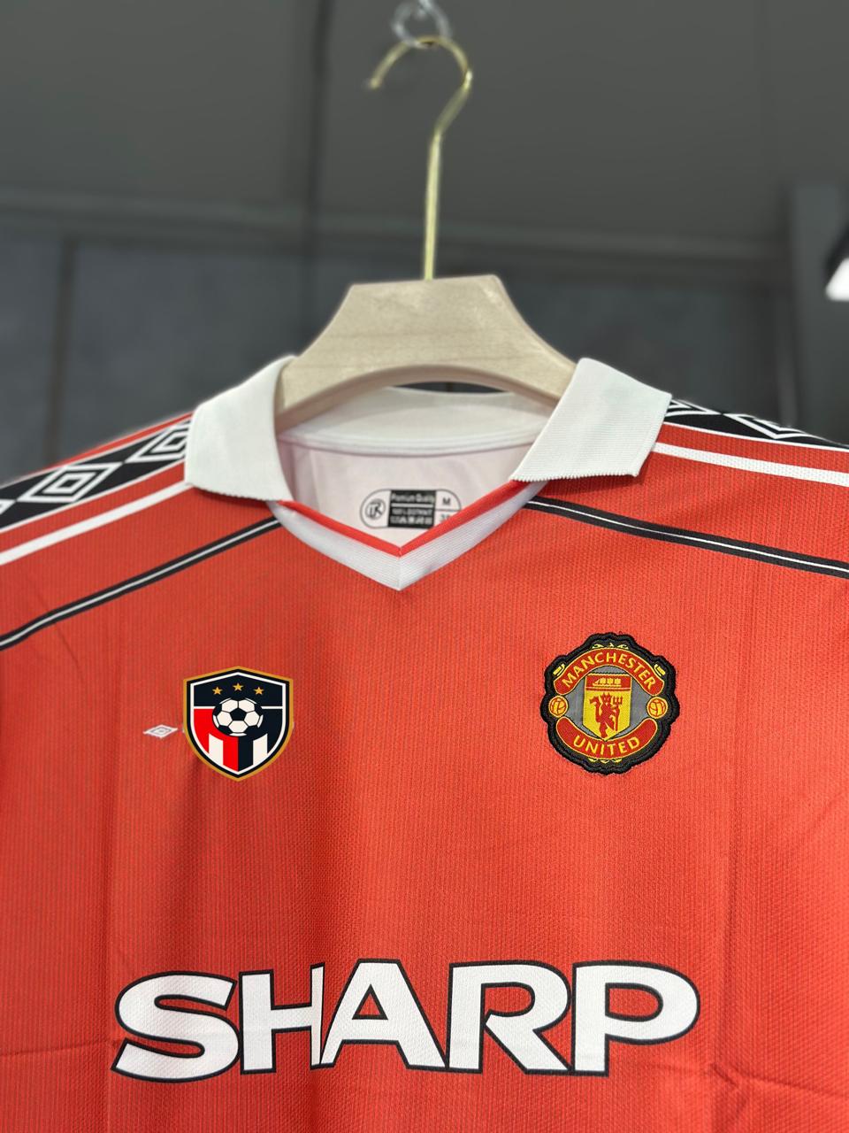 MANCHESTER UNITED HOME KIT BECKHAM PREMIUM QUALITY