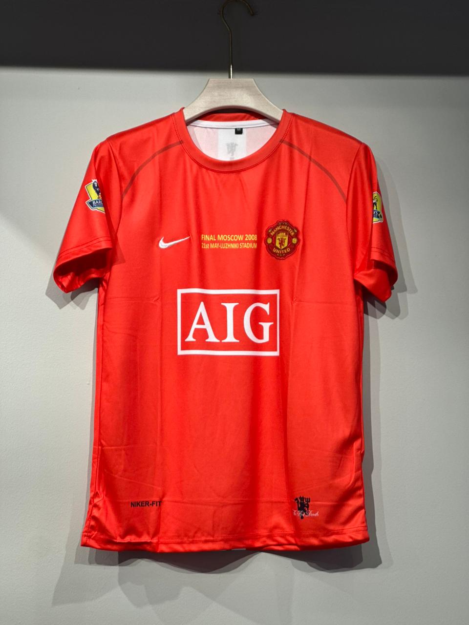 UNITED AIG 2008 HALF EMBROIDERY RONALDO