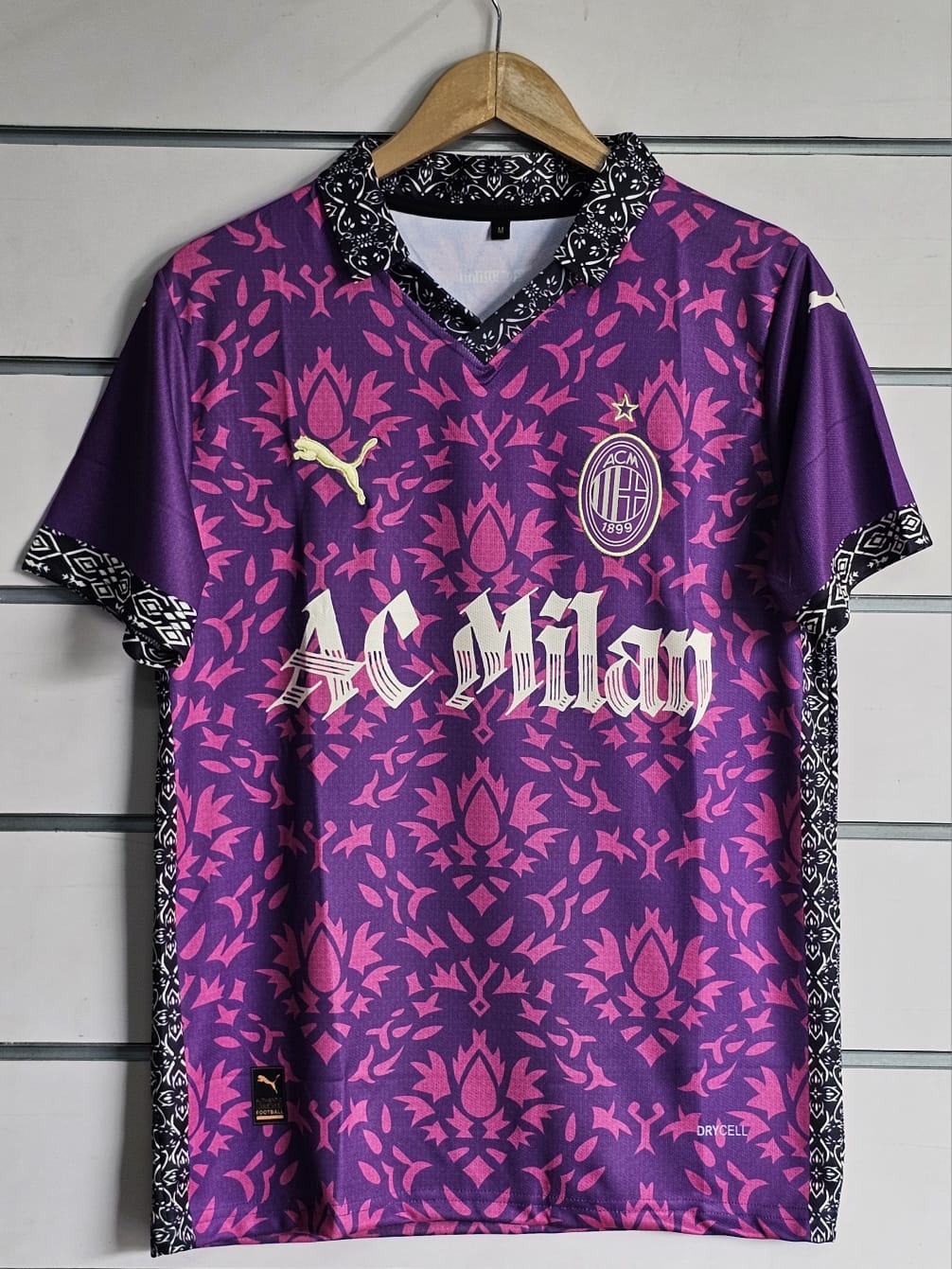 AC MILAN MALDINI POLO X PLESURES HALF SLEEVE PREMIUM QUALITY🔥🔥