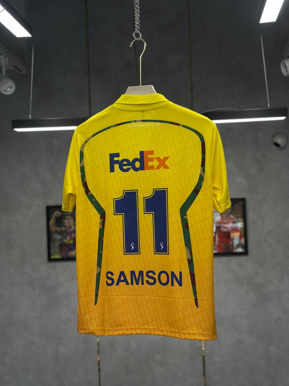 CHENNAI SUPER KING SANJU SAMSON IPL POLO FULL SUBLIMATION KIT