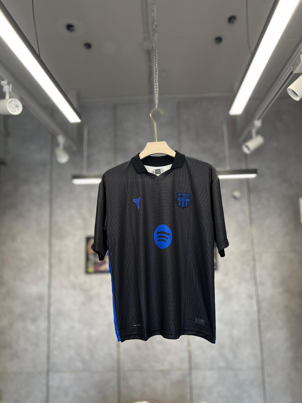 FC BARCELONA LAMINE YAMAL 2024/25 AWAY EMBROIDERY FIVE SLEEVE POLO