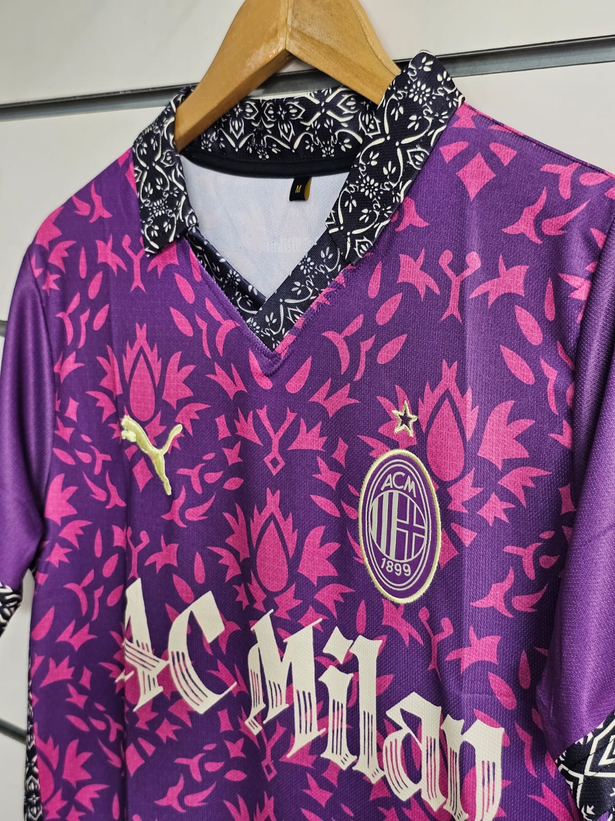 AC MILAN MALDINI POLO X PLESURES HALF SLEEVE PREMIUM QUALITY🔥🔥