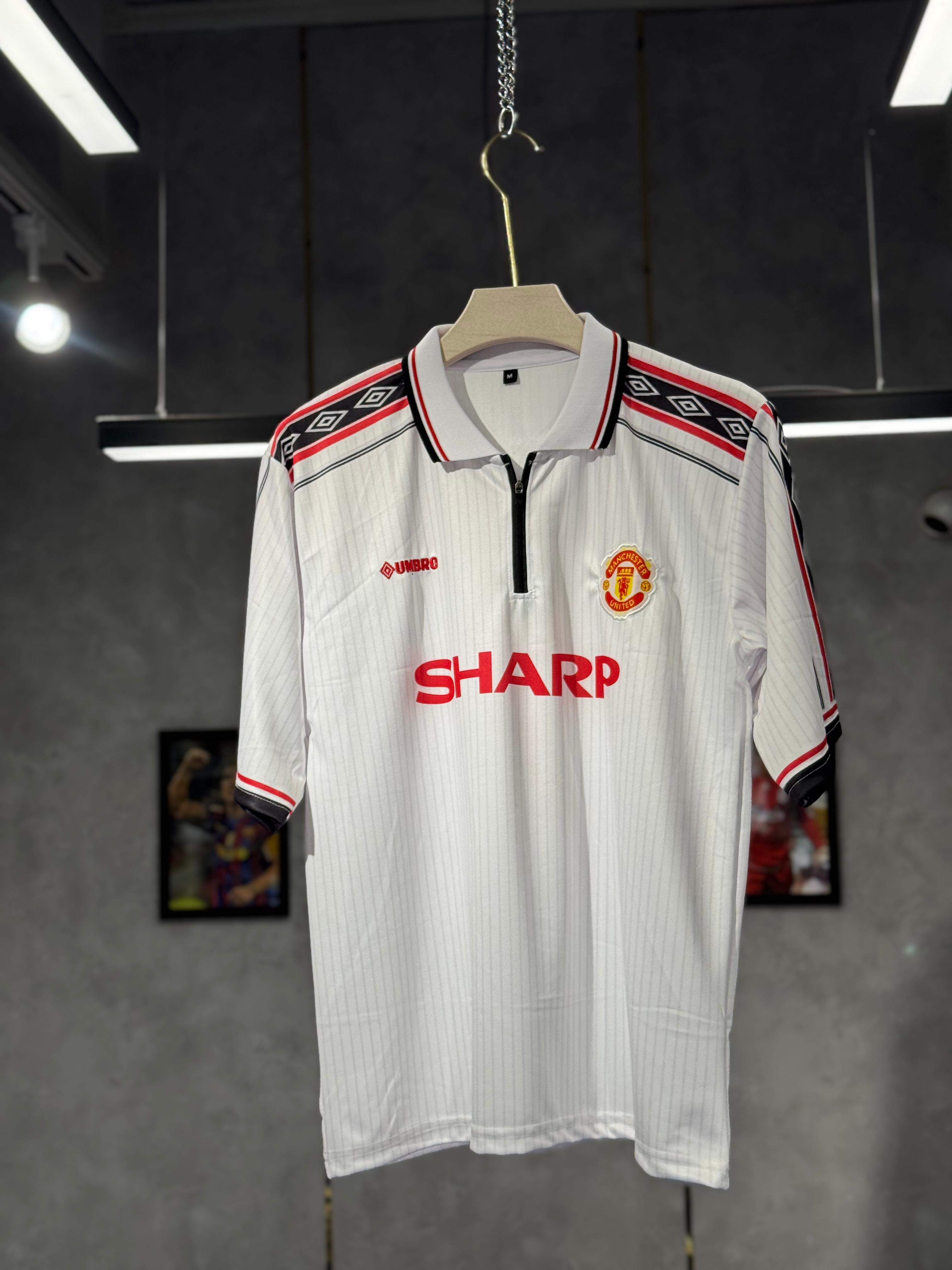 UNITED BECKHAM EMBROIDERY POLO FIVE SLEEV