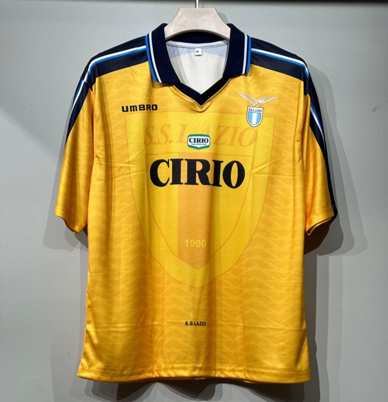 1996/98 LAZIO POLO MANCINI FIVE SLEEVE