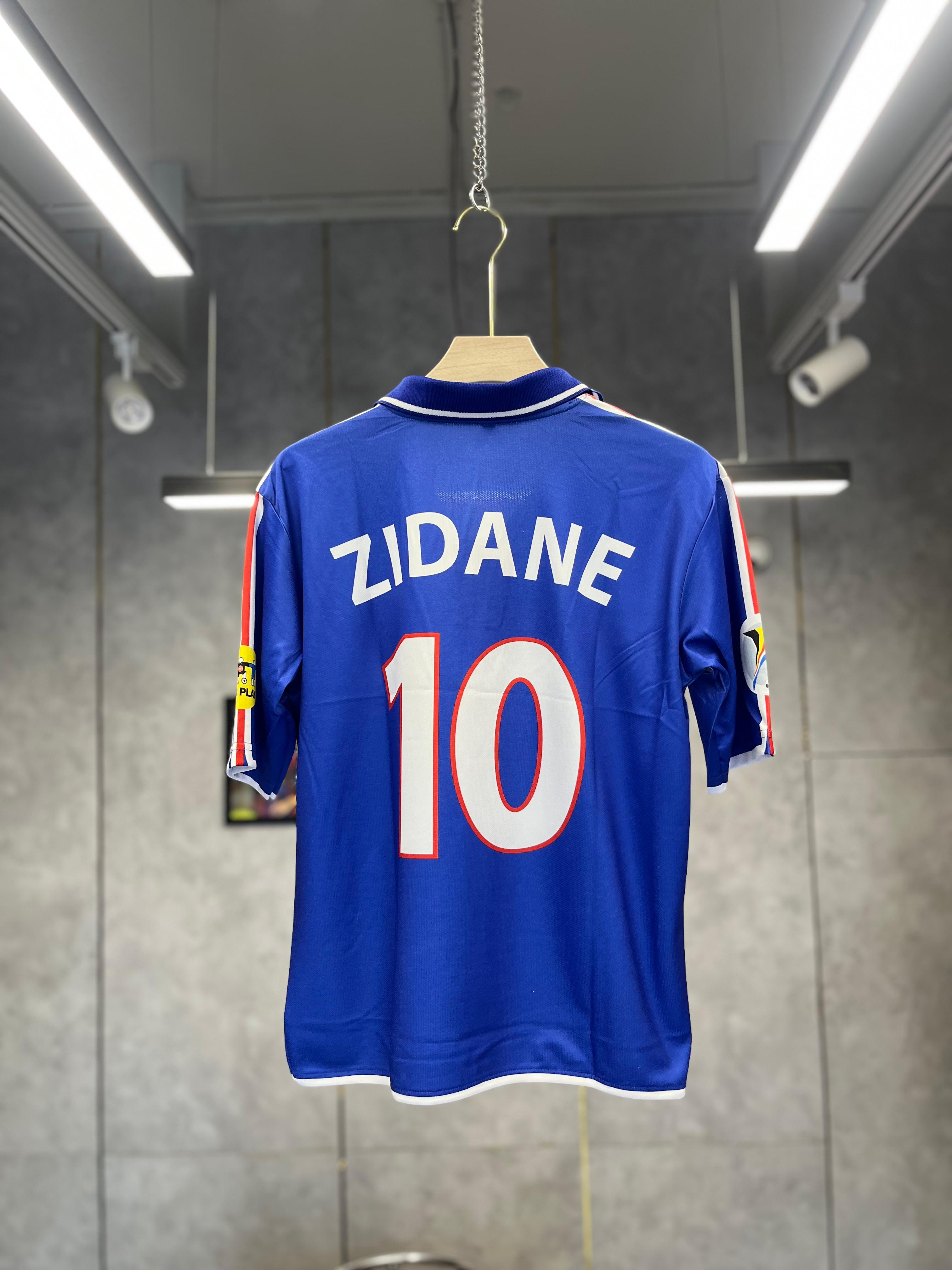 FRANCE POLO PREMIUM QUALITY FIVE SLEEVE ZIDANE 🔥🔥