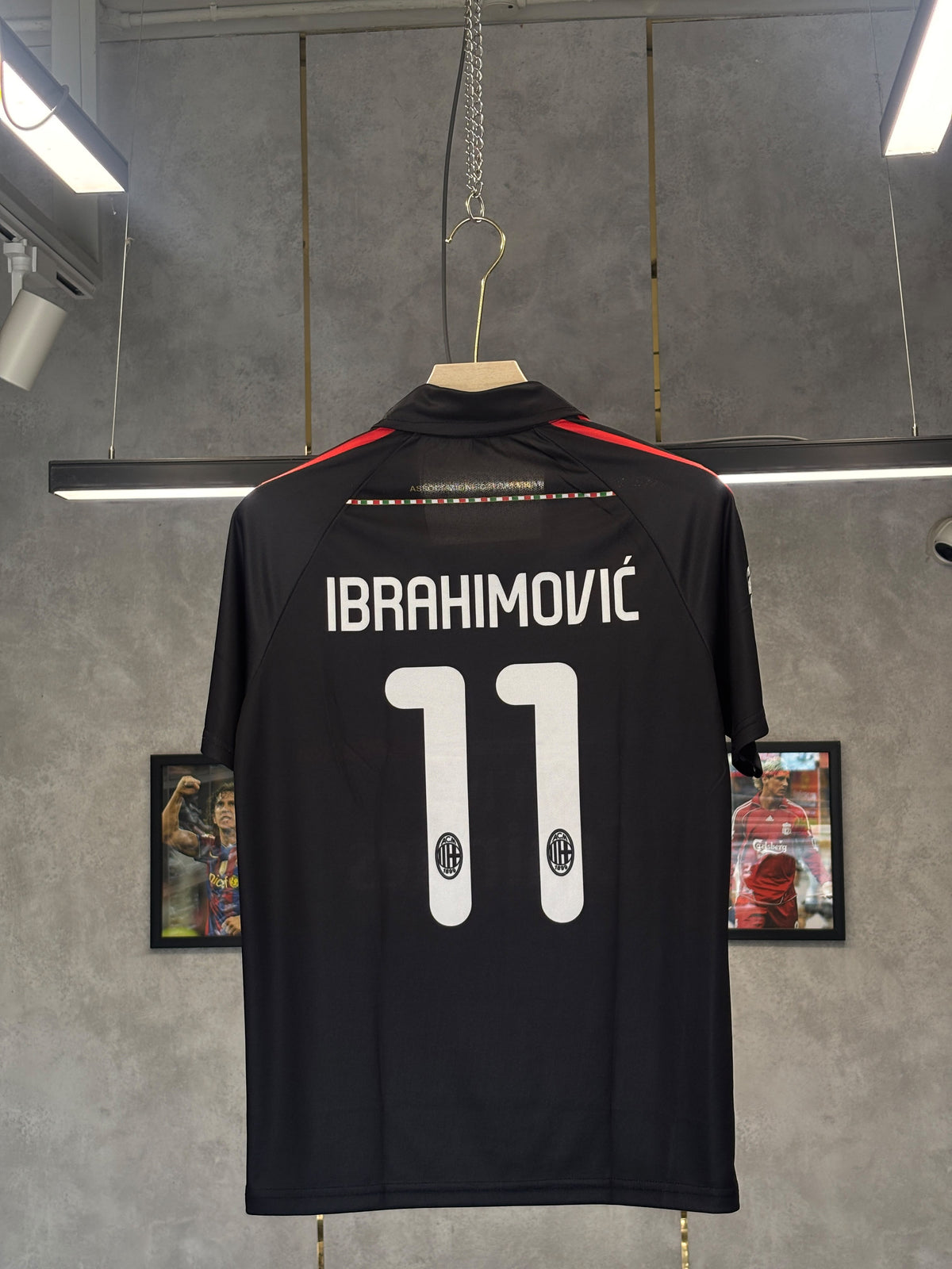 AC MILAN IBRAHIMOVIC 2011/12 THIRD KIT NORMAL SLEEV EMBROIDERY PREMIUM QUALITY KIT