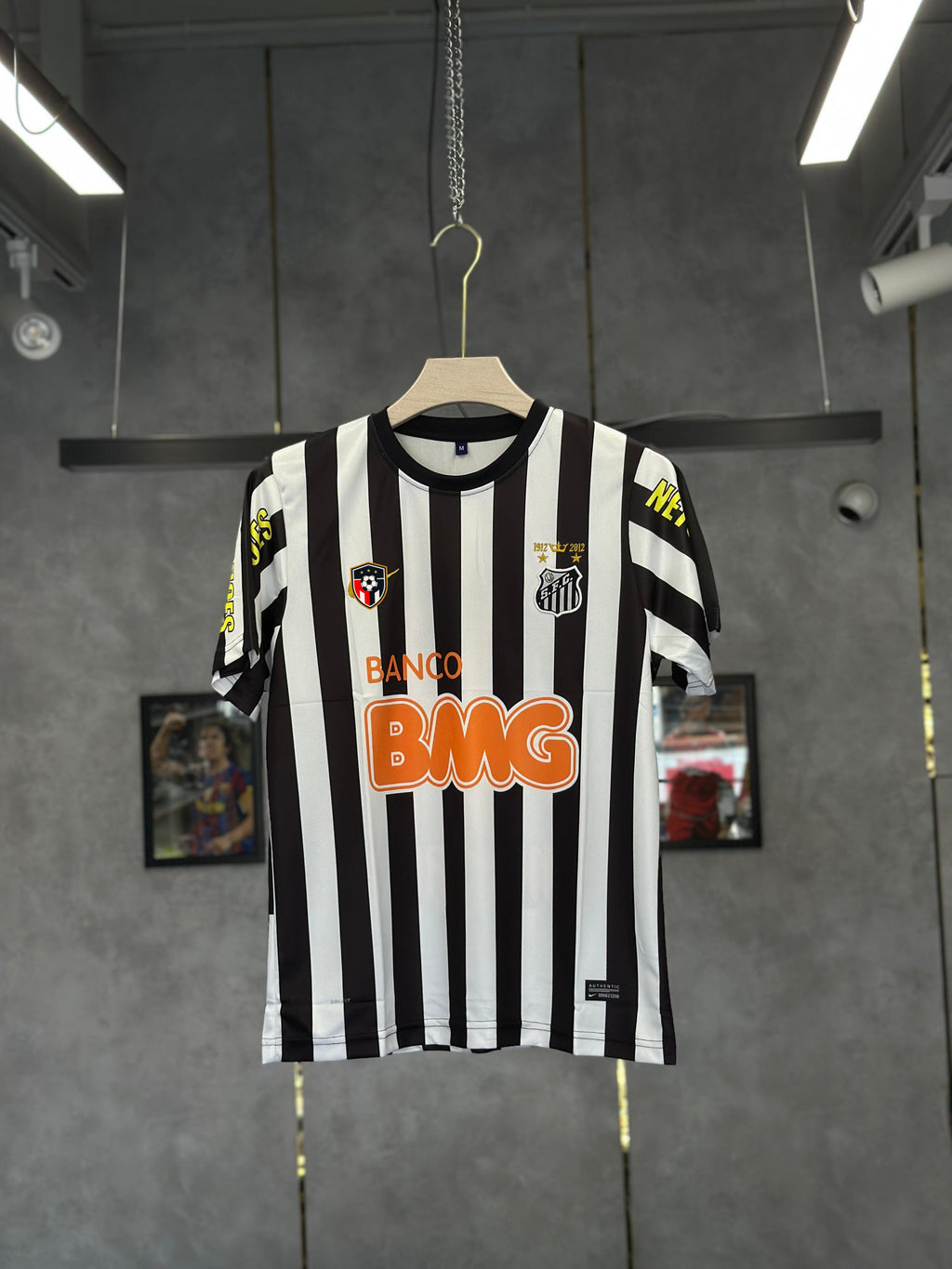 SANTOS NEYMAR 2012/2013 EMBROIDERY NORMAL SLEEVE PREMIUM QUALITY AWAY KIT
