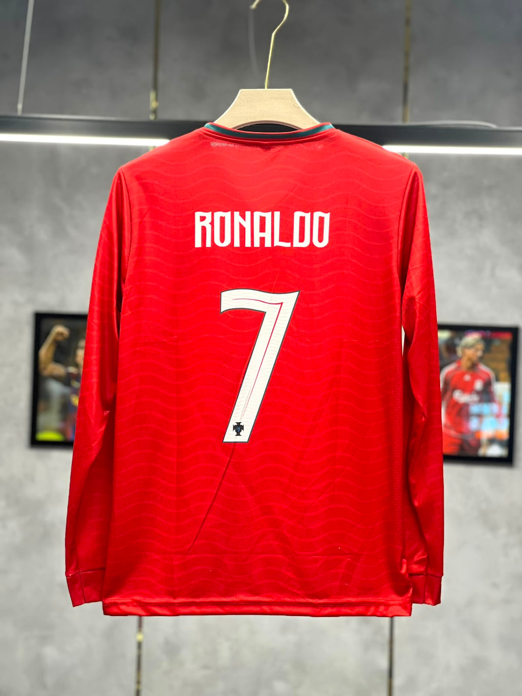 PORTUGAL RONALDO  2026 WORLD CUP FULL SLEEV EMBROIDERY PREMIUM QUALITY KIT