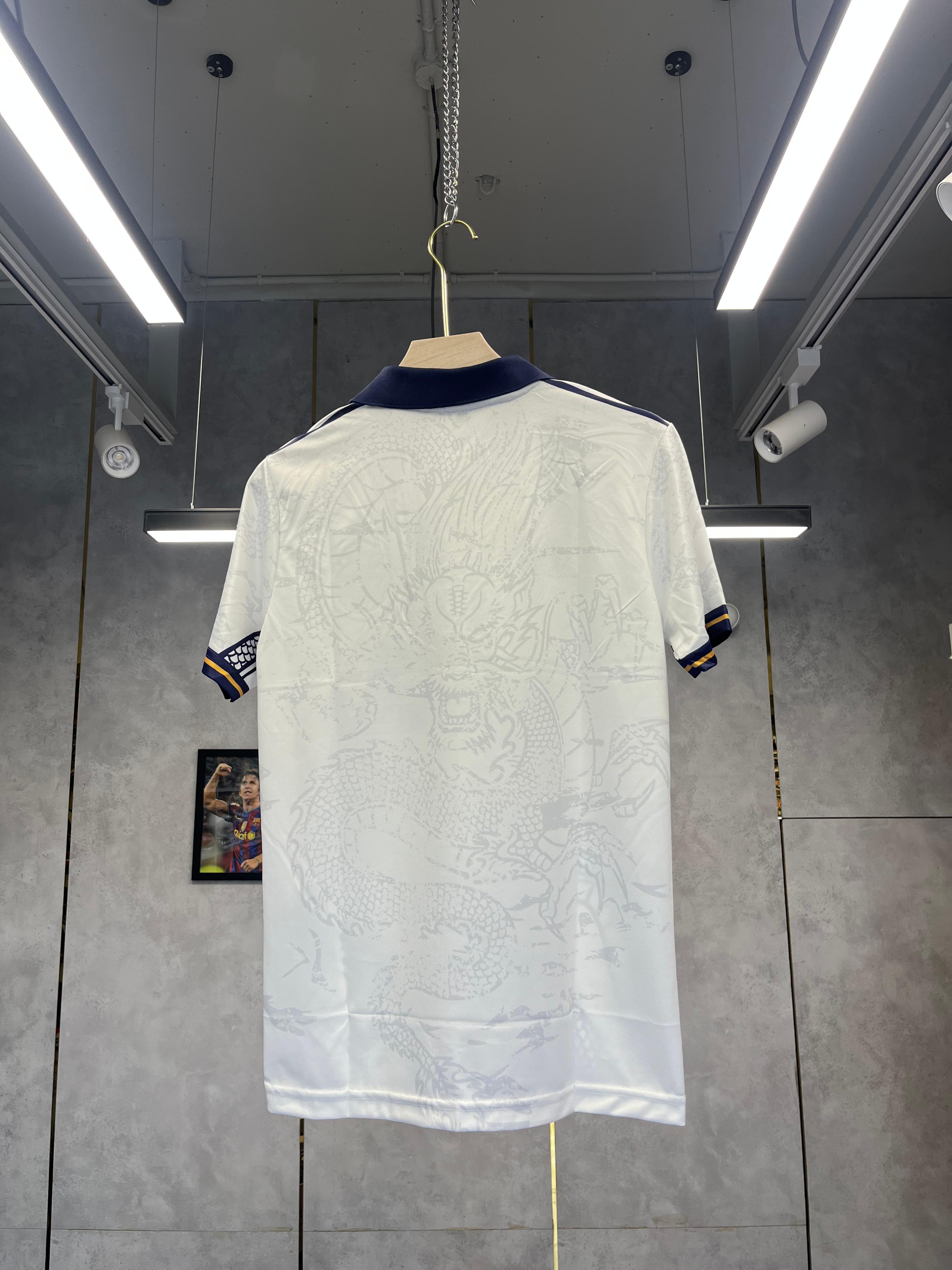 REAL MADRID POLO DRAGON PREMIUM QUALITY EMBROIDERY🔥🔥