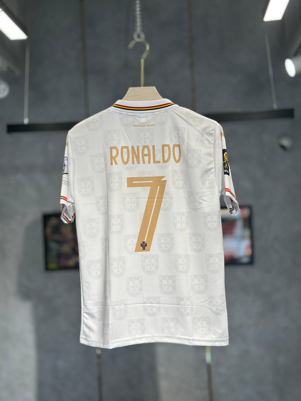 PORTUGAL 2026 HOME KIT RONALDO PREMIUM QUALITY EMBROIDERY KIT