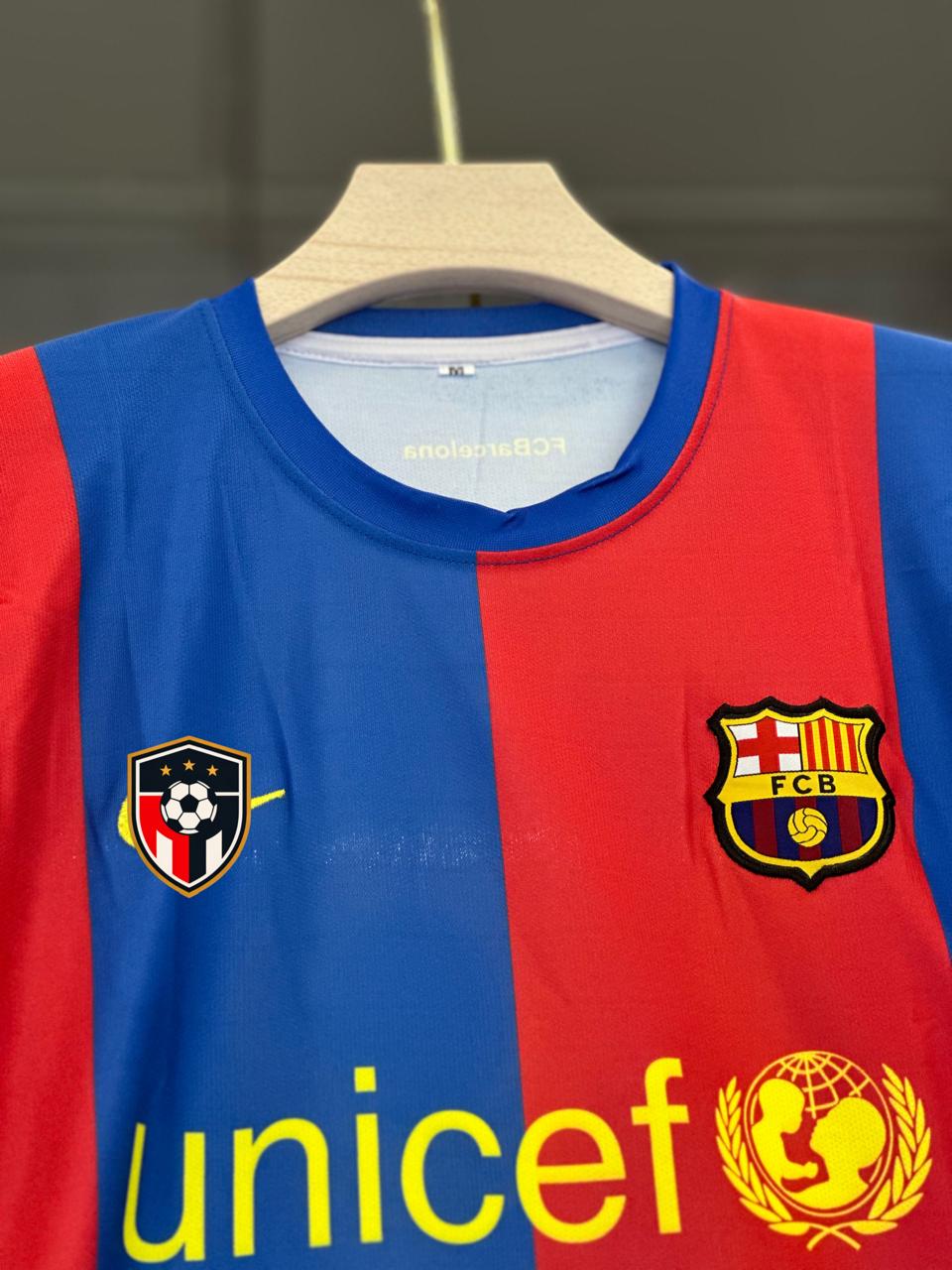 BARCELONA MESSI 2008/09 HOME FULL SLEEV EMBROIDERY PREMIUM QUALITY