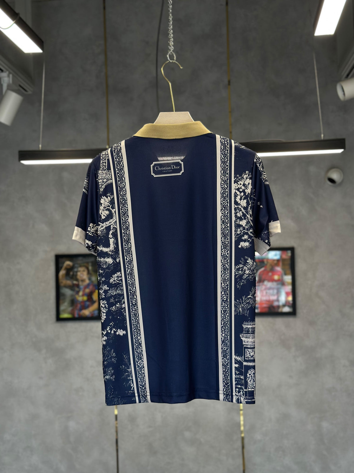 PSG X NIKE X DIOR POLO EMBROIDERY PREMIUM QUALITY KIT