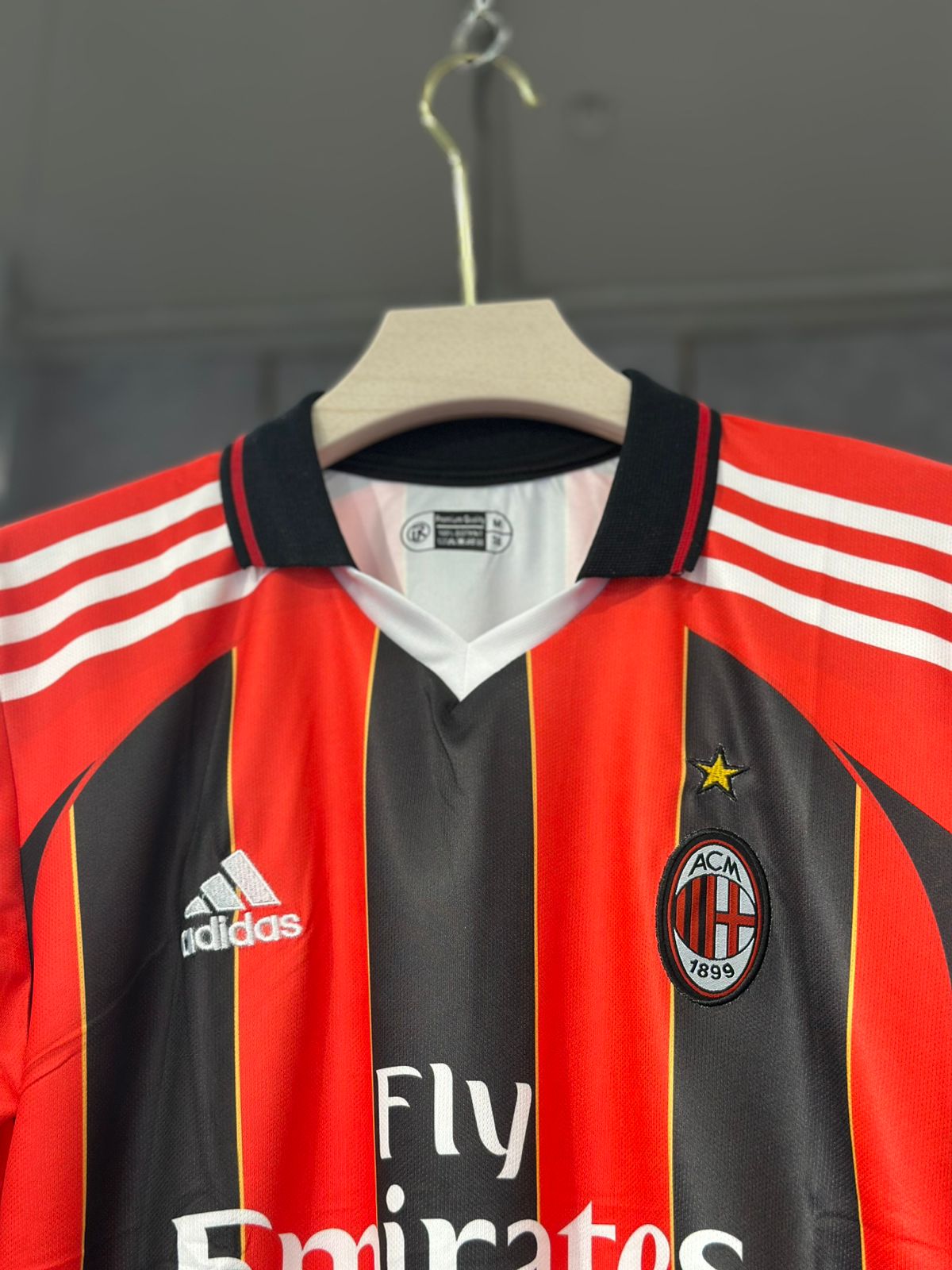 AC MILAN KAKA 2012/13 HOME KIT EMBROIDERY NORMAL SLEEV PREMIUM QUALITY