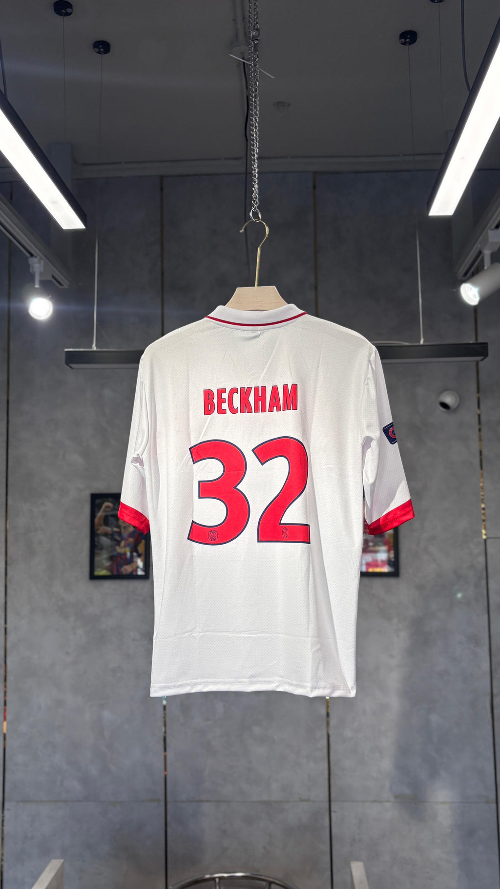 PSG 2011-12 BECKHAM AWAY EMBROIDERY FIVE SLEEV