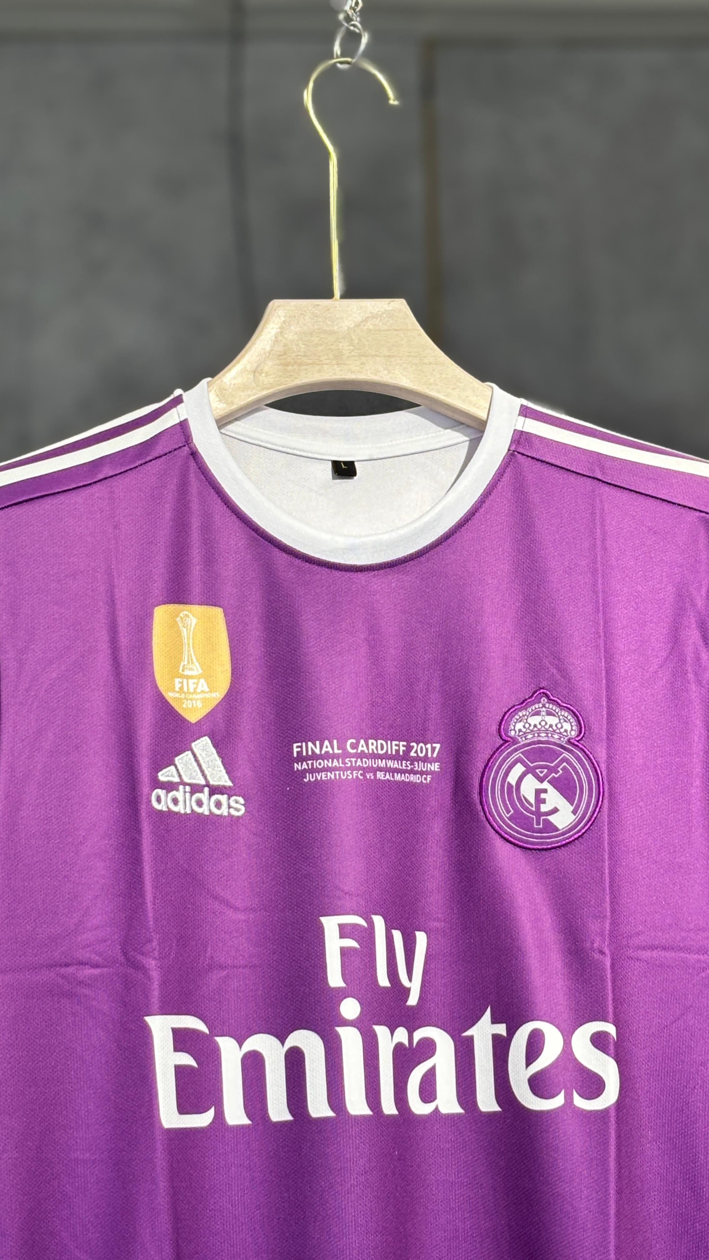 REAL MADRID 2017-18 RONALDO PURPLE EMBROIDERY PREMIUM QUALITY